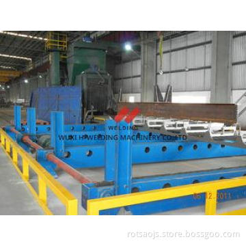 A-B Sa2-Sa2 1 / 2 Shot Blasting Machine For 3000 - 12000mm